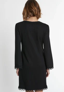 Best Ana Alcazar Langarmkleid Sipela Schwarz