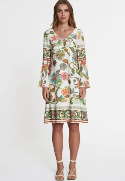 New Ana Alcazar Langarmkleid Witosa Mehrfarbig