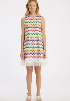 Best Ana Alcazar Limitiertes A-Linienkleid Lyrola Mehrfarbig