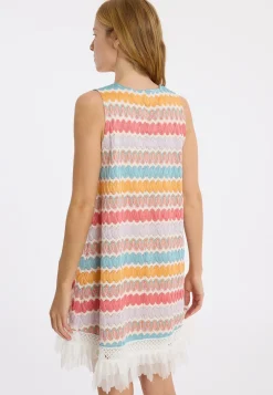 Clearance Ana Alcazar Limitiertes A-Linienkleid Liva Mehrfarbig