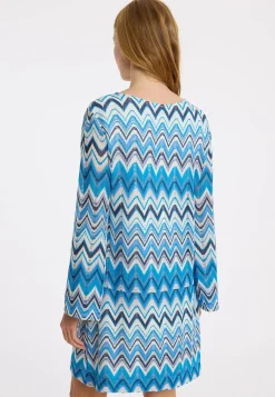 Sale Ana Alcazar Limitiertes Sixtieskleid Lyris Blau