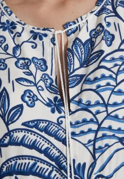Discount Ana Alcazar Maxikleid Famea Blau