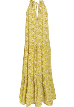 Sale Ana Alcazar Maxikleid Fasera Gelb
