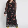 Sale Ana Alcazar Maxikleid Hiaki Schwarz