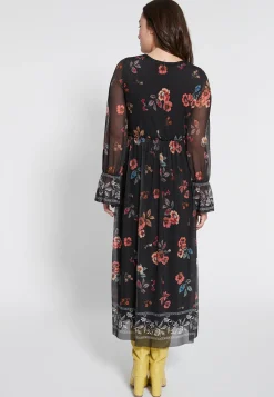 Sale Ana Alcazar Maxikleid Hiaki Schwarz