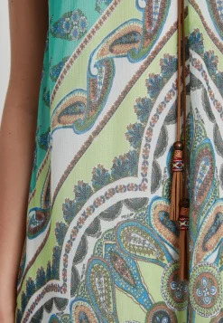 Fashion Ana Alcazar Maxikleid Keitis Mehrfarbig
