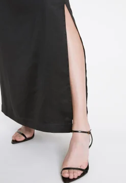 Outlet Ana Alcazar Maxikleid Paha Schwarz