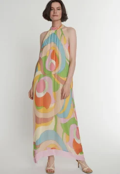 Outlet Ana Alcazar Maxikleid Pavora Mehrfarbig