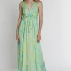 Online Ana Alcazar Maxikleid Peddy Türkis