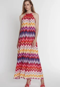 Hot Ana Alcazar Maxikleid Piwea Mehrfarbig