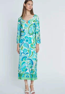 Hot Ana Alcazar Maxikleid Riali Mehrfarbig