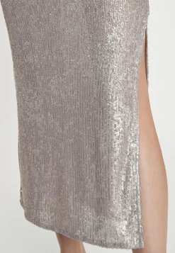 Hot Ana Alcazar Maxikleid Tafia Silber