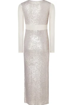 Hot Ana Alcazar Maxikleid Tafia Silber