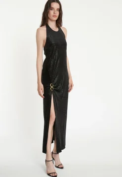 Outlet Ana Alcazar Maxikleid Tajali Schwarz