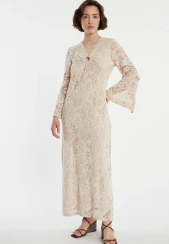 Best Ana Alcazar Maxikleid Zakena Beige