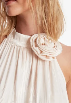 Hot Ana Alcazar Maxikleid Zarta Offwhite