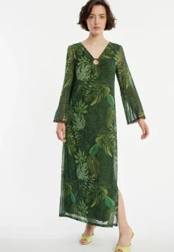 Sale Ana Alcazar Maxikleid Ziesa Mehrfarbig