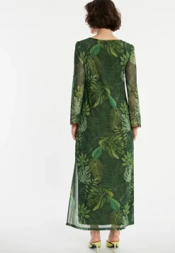 Sale Ana Alcazar Maxikleid Ziesa Mehrfarbig