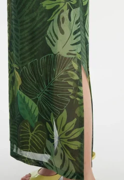 Sale Ana Alcazar Maxikleid Ziesa Mehrfarbig