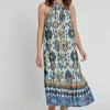 New Ana Alcazar Midikleid Kaini Mehrfarbig