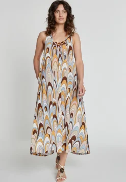 Best Ana Alcazar Midikleid Kiby Mehrfarbig