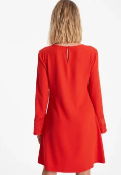 Sale Ana Alcazar Mixkleid Zafea Rot