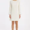 Discount Ana Alcazar Mixkleid Zafeni Weiß