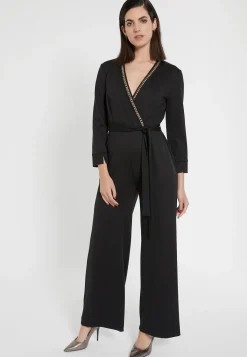 Fashion Ana Alcazar Night-Out Jumpsuit Ejkosa Schwarz