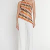 Fashion Ana Alcazar One-Shoulder Top Poesa