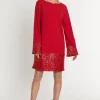 Discount Ana Alcazar Pailletten Mix Kleid Magosa