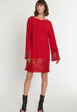 Discount Ana Alcazar Pailletten Mix Kleid Magosa