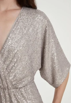 Best Ana Alcazar Paillettenkleid Tafora Silber