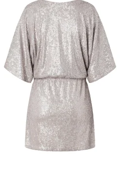 Best Ana Alcazar Paillettenkleid Tafora Silber