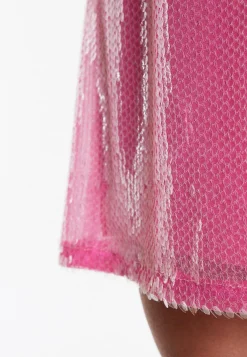 Hot Ana Alcazar Paillettenkleid Wacary