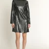 Outlet Ana Alcazar Partykleid Ofesi Silber