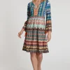 New Ana Alcazar Printkleid Genina Bunt