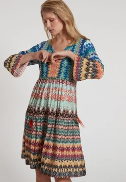 New Ana Alcazar Printkleid Genina Bunt