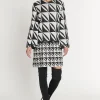 Clearance Ana Alcazar Printkleid Milora Schwarz&Weiß