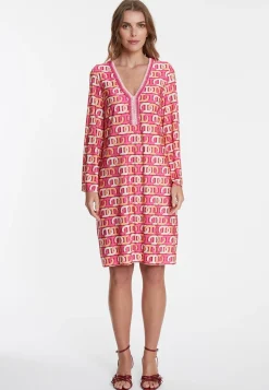 Discount Ana Alcazar Printkleid Wibola Pink