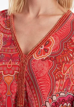 Discount Ana Alcazar Printkleid Zevony Rot