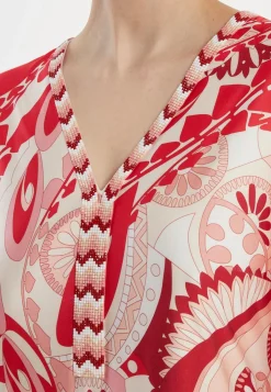 Sale Ana Alcazar Printkleid Zinea Rot