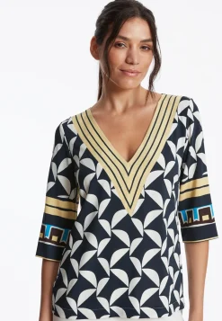 New Ana Alcazar Printtop Zilby Mehrfarbig