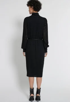 Sale Ana Alcazar Rollkragenkleid Habby Schwarz