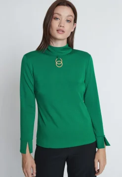 Sale Ana Alcazar Rollkragentop Meolis Grün