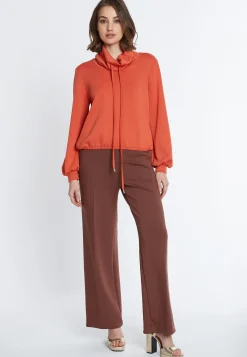 Discount Ana Alcazar Rollkragentop Selma Orange