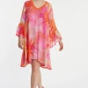 Hot Ana Alcazar Romantisches Kleid Zeluna Mehrfarbig