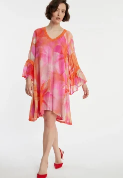 Hot Ana Alcazar Romantisches Kleid Zeluna Mehrfarbig