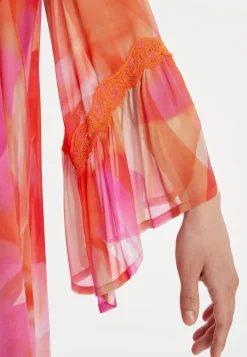 Hot Ana Alcazar Romantisches Kleid Zeluna Mehrfarbig