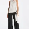 Fashion Ana Alcazar Rosentop Zarla Offwhite