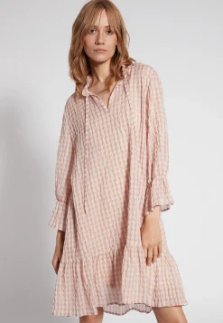 Fashion Ana Alcazar Rüschenkleid Fafone Rosa